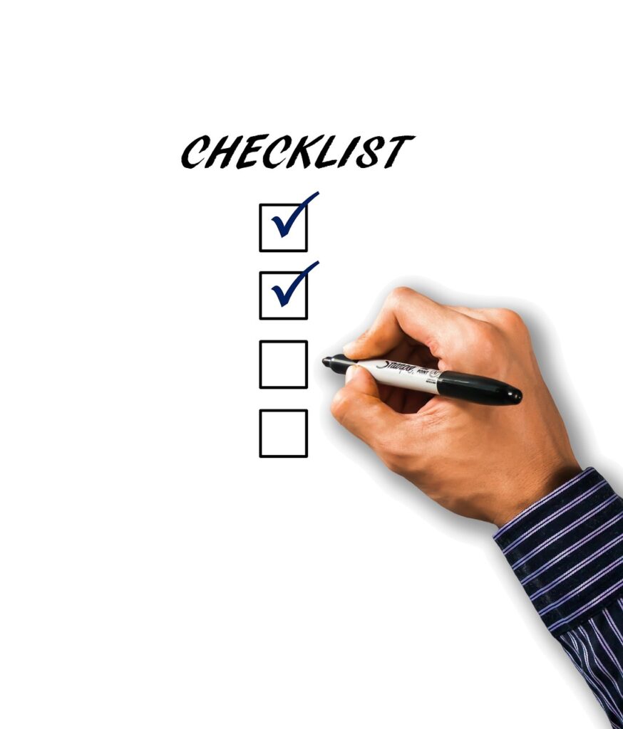 Team-Check Team-Checkliste